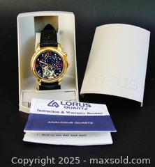 MaxSold Auction: Unused Lorus Mickey &#38; Minnie Mouse Musical Glow In The Dark Watch  - Aurora (Ontario, Canada) PARTNER MANAGED Downsizing Online Auction - Murray Drive