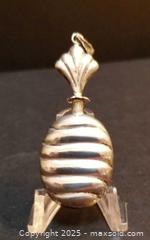 MaxSold Auction: Vintage Sterling Perfume Bottle Pendant  - Aurora (Ontario, Canada) PARTNER MANAGED Downsizing Online Auction - Murray Drive