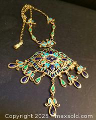 MaxSold Auction: Vintage Vendome Enameled Necklace - Aurora (Ontario, Canada) PARTNER MANAGED Downsizing Online Auction - Murray Drive