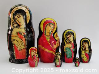 MaxSold Auction: Virgin Mary &#38; Christ Child Matryoshka Doll  - Aurora (Ontario, Canada) PARTNER MANAGED Downsizing Online Auction - Murray Drive