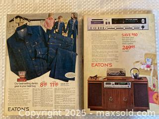 MaxSold Auction: 1975 Eaton’s Catalogues Lot - Ottawa (Ontario, Canada) SELLER MANAGED Downsizing Online Auction -  Grove Avenue
