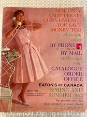 MaxSold Auction: Eaton’s 1962 Catalogue  - Ottawa (Ontario, Canada) SELLER MANAGED Downsizing Online Auction -  Grove Avenue