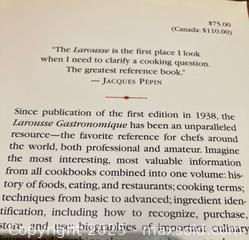 MaxSold Auction: Larousse Gastronomique Encyclopedia of Cooking  - Ottawa (Ontario, Canada) SELLER MANAGED Downsizing Online Auction -  Grove Avenue