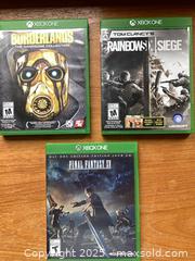 MaxSold Auction: XBOX ONE Games - Ottawa (Ontario, Canada) SELLER MANAGED Downsizing Online Auction -  Grove Avenue