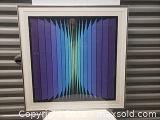 MaxSold Auction: Yvaral painting rare print - Mississauga (Ontario, Canada) SELLER MANAGED Downsizing Online Auction - Matheson Boulevard East (Storage)