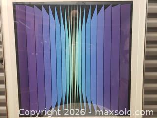 MaxSold Auction: Yvaral painting rare print - Mississauga (Ontario, Canada) SELLER MANAGED Downsizing Online Auction - Matheson Boulevard East (Storage)