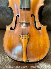 MaxSold Auction: Antique Scottish Violin C. Cramond Aberdeen Unique Old - Toronto (Ontario, Canada) PARTNER MANAGED Downsizing Online Auction - Scarborough Road
