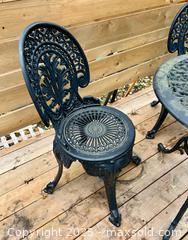 MaxSold Auction: Outdoor Patio Set Cast Metal Excellent - Toronto (Ontario, Canada) PARTNER MANAGED Downsizing Online Auction - Scarborough Road