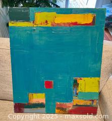 MaxSold Auction: Sheryl Dudley Art Oil Painting Toronto Artist Abstract Beautiful Canvas - Toronto (Ontario, Canada) PARTNER MANAGED Downsizing Online Auction - Scarborough Road