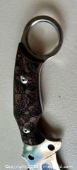 MaxSold Auction: Unique Custom Made Cutter Blade in Sheath Skulls  - Toronto (Ontario, Canada) PARTNER MANAGED Downsizing Online Auction - Scarborough Road