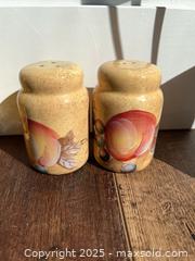 MaxSold Auction: Hand-Painted Salt &#38; Pepper Shaker Sets  - Elizabethtown-Kitley (Ontario, Canada) SELLER MANAGED Downsizing Online Auction -  Kilkenny Road