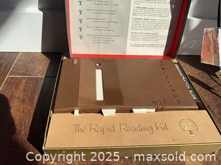MaxSold Auction: Rapid Reading Kit with Visualizer &#38; Demo Slide, Box &#38; Instructions - Elizabethtown-Kitley (Ontario, Canada) SELLER MANAGED Downsizing Online Auction -  Kilkenny Road