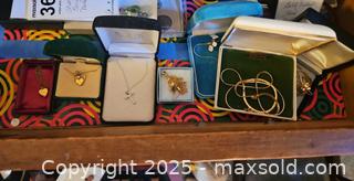 MaxSold Auction: Gold, Gold Plated and Gold Filled Necklaces A - West Reading (Pennsylvania, USA) PARTNER MANAGED Downsizing Online Auction - Sunset Road