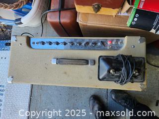 MaxSold Auction: Peavy classic 50 guitar amplifier and reverb switch - Upper Moreland Township (Pennsylvania, USA) SELLER MANAGED Online Auction - Davisville Road