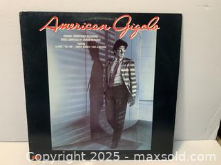 MaxSold Auction: American Gigolo (Original Soundtrack Recording) LP (1980) - New Westminster (British Columbia, Canada) SELLER MANAGED Reseller Online Auction - Canfor Avenue