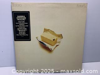 MaxSold Auction: Barbra Streisand - Butterfly 12-inch LP (1974) - New Westminster (British Columbia, Canada) SELLER MANAGED Reseller Online Auction - Canfor Avenue