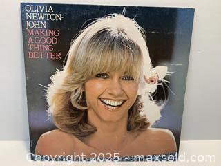 MaxSold Auction: Olivia Newton-John - Making a Good Thing Better LP (1977) - New Westminster (British Columbia, Canada) SELLER MANAGED Reseller Online Auction - Canfor Avenue