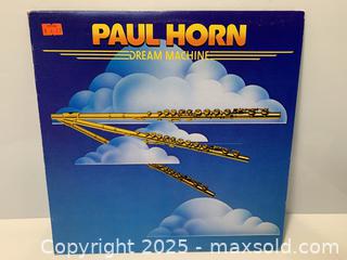MaxSold Auction: Paul Horn - Dream Machine, Vinyl LP, 12-inch 33 1/3 RPM - New Westminster (British Columbia, Canada) SELLER MANAGED Reseller Online Auction - Canfor Avenue