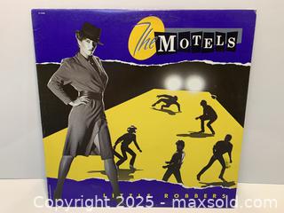 MaxSold Auction: The Motels – Little Robbers (1983) 12&#34; Vinyl LP Album - New Westminster (British Columbia, Canada) SELLER MANAGED Reseller Online Auction - Canfor Avenue