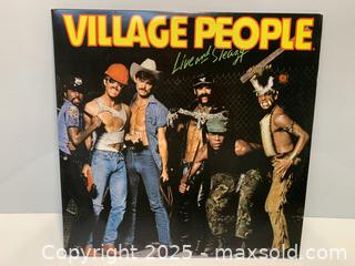 MaxSold Auction: Village People – Live and Sleazy 2xLP 12-inch 33 1/3 RPM Disco - New Westminster (British Columbia, Canada) SELLER MANAGED Reseller Online Auction - Canfor Avenue