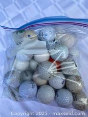 MaxSold Auction: Bag of fairly rough golf balls - Kingston (Ontario, Canada) SELLER MANAGED Estate Sale Online Auction - Monterey Court