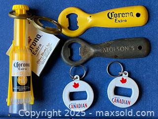 MaxSold Auction: Beer openers, Molson&#39;s, Corona, Canadian - Kingston (Ontario, Canada) SELLER MANAGED Estate Sale Online Auction - Monterey Court