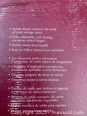 MaxSold Auction: Closet Maid Selectives decorative panel doors - Kingston (Ontario, Canada) SELLER MANAGED Estate Sale Online Auction - Monterey Court