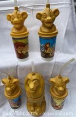 MaxSold Auction: Disney the Lion King full set drink cups Coca Cola advertising - Kingston (Ontario, Canada) SELLER MANAGED Estate Sale Online Auction - Monterey Court