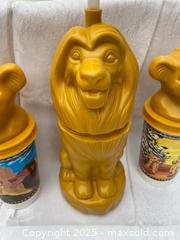 MaxSold Auction: Disney the Lion King full set drink cups Coca Cola advertising - Kingston (Ontario, Canada) SELLER MANAGED Estate Sale Online Auction - Monterey Court