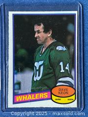 MaxSold Auction: Early 1980-81 O-pee-chee Dave Keon Hockey Card - Kingston (Ontario, Canada) SELLER MANAGED Estate Sale Online Auction - Monterey Court