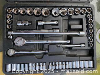 MaxSold Auction: Extensive Ratchet and Socket Set - Complete. Imperial and Metric - Includes deep sockets! - Kingston (Ontario, Canada) SELLER MANAGED Estate Sale Online Auction - Monterey Court