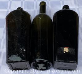 MaxSold Auction: Larger very old bottles circa late 1880s unique shapes - Kingston (Ontario, Canada) SELLER MANAGED Estate Sale Online Auction - Monterey Court