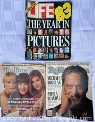 MaxSold Auction: Life Magazine special issue &#34;1983 The Year in Pictures&#34; &#38; two Rolling Stone magazines from 1988 and 1991 - Kingston (Ontario, Canada) SELLER MANAGED Estate Sale Online Auction - Monterey Court