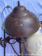 MaxSold Auction: Old lamps and Lamp Parts - Some Classic Shapes and Patterns - Kingston (Ontario, Canada) SELLER MANAGED Estate Sale Online Auction - Monterey Court
