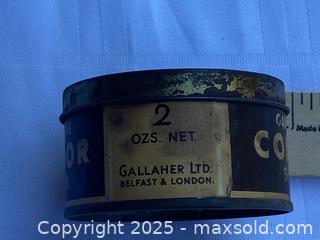 MaxSold Auction: Old Tob Tin - Gallagher‘s Condor Sliced with embossed lid.  - Kingston (Ontario, Canada) SELLER MANAGED Estate Sale Online Auction - Monterey Court