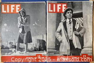 MaxSold Auction: Old War-time LIFE magazines (2) November 30, 1942 and December 25, 1939 Christmas - Kingston (Ontario, Canada) SELLER MANAGED Estate Sale Online Auction - Monterey Court