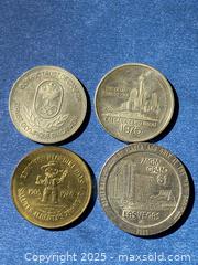 MaxSold Auction: Various Commemorative Medallions &#38; Coins from MGM, Calgary Stampede, Edmonton &#38; Olympics - Kingston (Ontario, Canada) SELLER MANAGED Estate Sale Online Auction - Monterey Court
