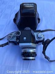 MaxSold Auction: Vintage 1960s Nikon F camera with built-in protective case - Kingston (Ontario, Canada) SELLER MANAGED Estate Sale Online Auction - Monterey Court