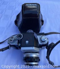 MaxSold Auction: Vintage 1960s Nikon F camera with built-in protective case - Kingston (Ontario, Canada) SELLER MANAGED Estate Sale Online Auction - Monterey Court