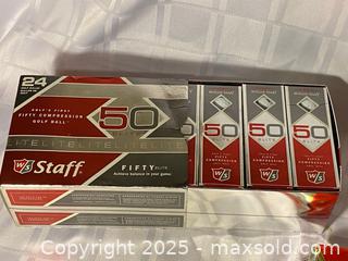 MaxSold Auction: Wilson Staff and Titleist Golf Ball - 3 dozen NOS - Kingston (Ontario, Canada) SELLER MANAGED Estate Sale Online Auction - Monterey Court