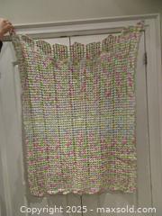 MaxSold Auction: Crochet Throw - Richmond Hill (Ontario, Canada) SELLER MANAGED Downsizing Online Auction - White Pine Trail
