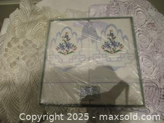 MaxSold Auction: Lace and Pair of New Pillow Cases in Box - Richmond Hill (Ontario, Canada) SELLER MANAGED Downsizing Online Auction - White Pine Trail