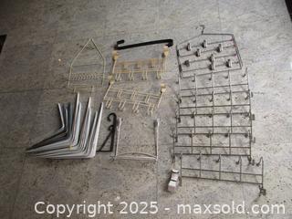 MaxSold Auction: Metal Hangers and Shelf Supports - Richmond Hill (Ontario, Canada) SELLER MANAGED Downsizing Online Auction - White Pine Trail