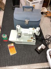 MaxSold Auction: Rare White Singer 221K Sewing Machine A - Greater Napanee (Ontario, Canada) PARTNER MANAGED Downsizing Online Auction - County Road 2 West