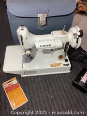 MaxSold Auction: Rare White Singer 221K Sewing Machine A - Greater Napanee (Ontario, Canada) PARTNER MANAGED Downsizing Online Auction - County Road 2 West