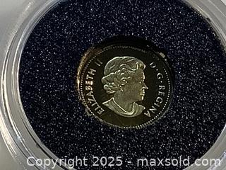 MaxSold Auction: 99.99 Pure gold coin, 2017 predators and prey series - Milton (Ontario, Canada) SELLER MANAGED Estate Sale Online Auction - Chisholm Drive