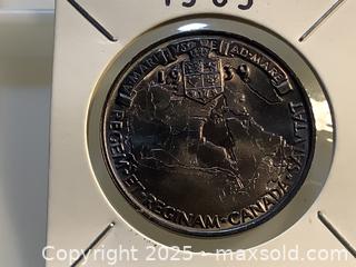 MaxSold Auction: Estate 1939 Royal Visit 925 silver medal  - Milton (Ontario, Canada) SELLER MANAGED Estate Sale Online Auction - Chisholm Drive