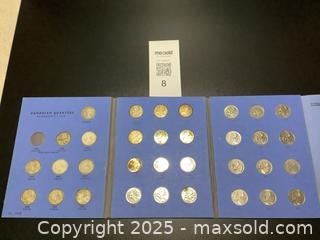 MaxSold Auction: Estate Canadian  Quarters  collection in coin folder  - Milton (Ontario, Canada) SELLER MANAGED Estate Sale Online Auction - Chisholm Drive