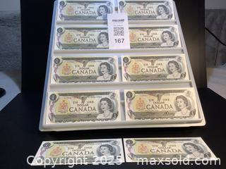 MaxSold Auction: Estate Canadian sequential ten - one dollar bills - Milton (Ontario, Canada) SELLER MANAGED Estate Sale Online Auction - Chisholm Drive