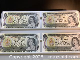 MaxSold Auction: Estate Canadian sequential ten - one dollar bills - Milton (Ontario, Canada) SELLER MANAGED Estate Sale Online Auction - Chisholm Drive